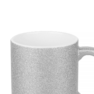 11 OZ sublimation Mugs Blanks Silver detail g