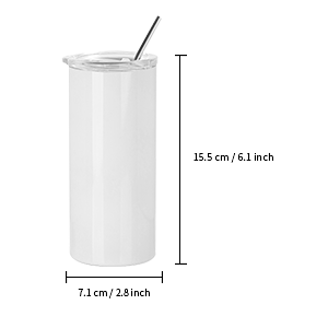Wholesale 12 OZ Sublimation Blanks Tumbler Skinny Slim Straight Stainless  Steel Tumbler Manufacturer and Supplier