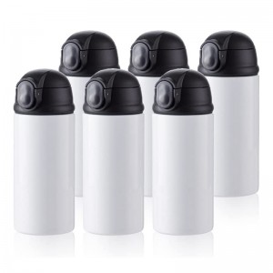 12 oz abjad dritta skinny tumbler sippy up tazza b'għatu iswed pop