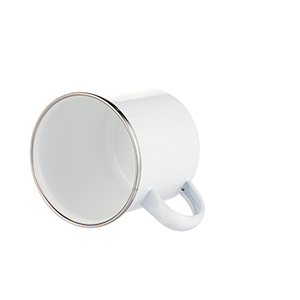 17 OZ Sublimation Blanks Enamel Mug detail g