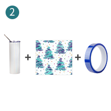 20 OZ Sublimacinis blizgus stiklainis Vaivorykštės detalė g