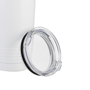 22 OZ Sublimation Blank Tumbler White Stainless detail g