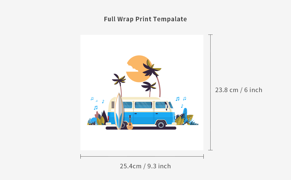30 OZ Sublimation Blank detail g