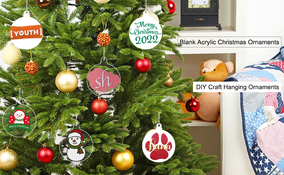 Acrylic Christmas Ornaments