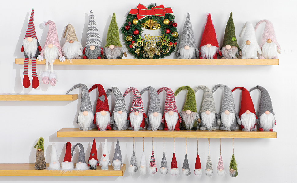 Christmas Elf Decoration Ornaments (20)