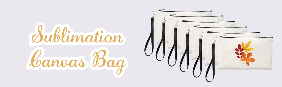 Cosmetic Bags Sublimation Blank detail