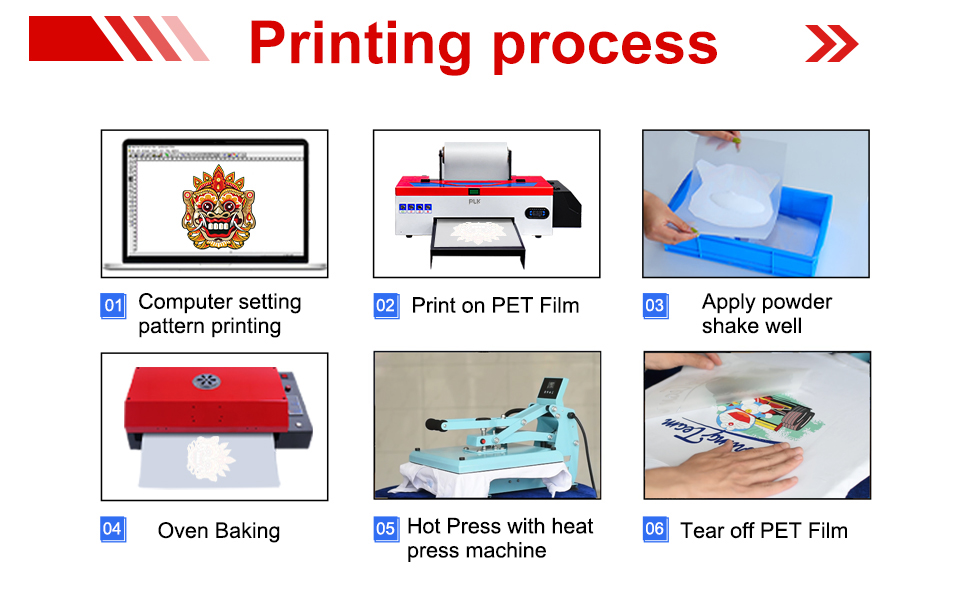 Wholesale DTF L1800 Transfer Printer with Roll Feeder, Direct to Film