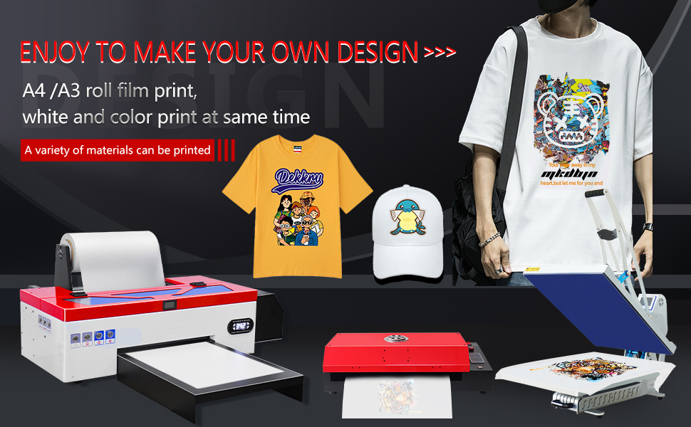 Wholesale DTF L1800 Transfer Printer with Roll Feeder, Direct to Film