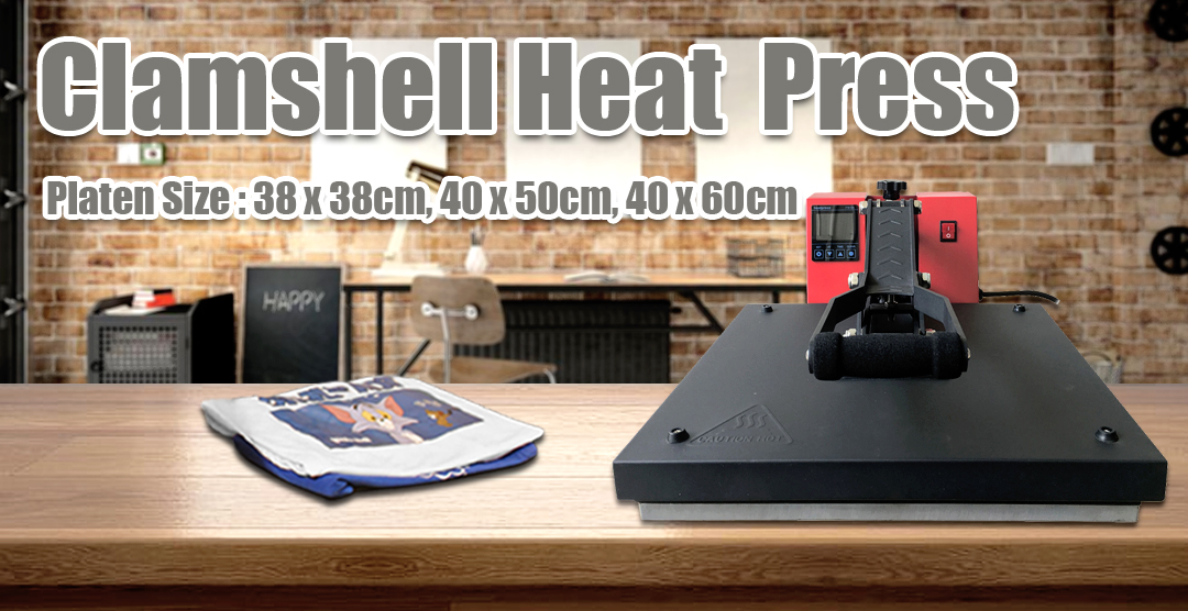 clamshell heat press