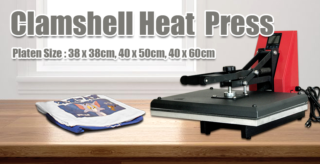 clamshell heat press