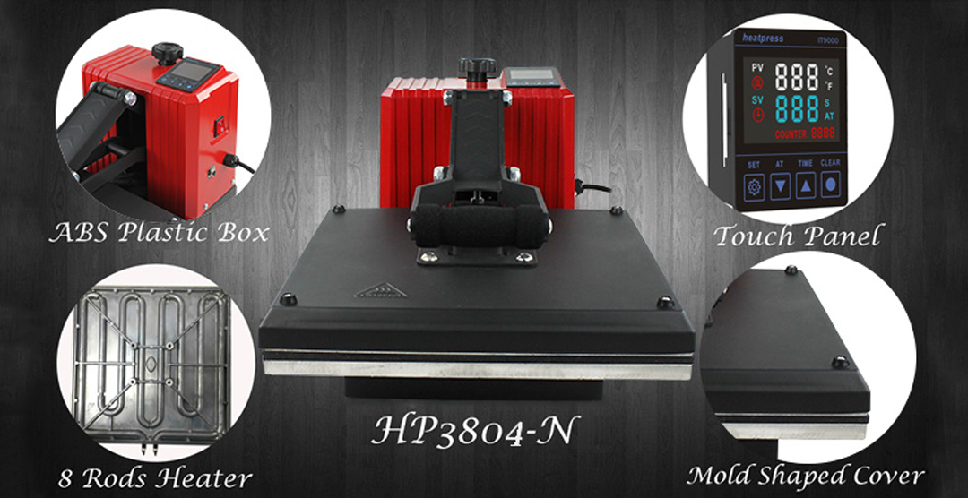 clamshell heat press