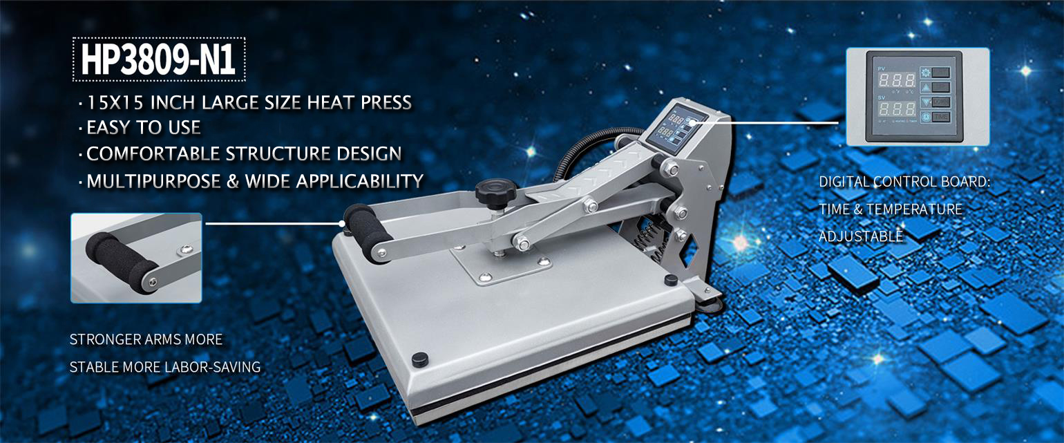 clamshell heat press