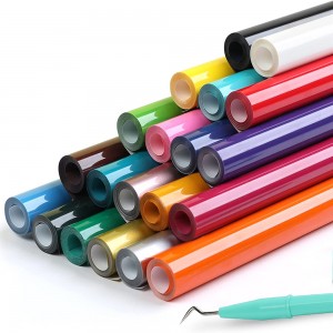 Жылу беру Винил байламы - 12 «X 3FT жылу беру винил орамдары, винилдегі оңай кесетін темір