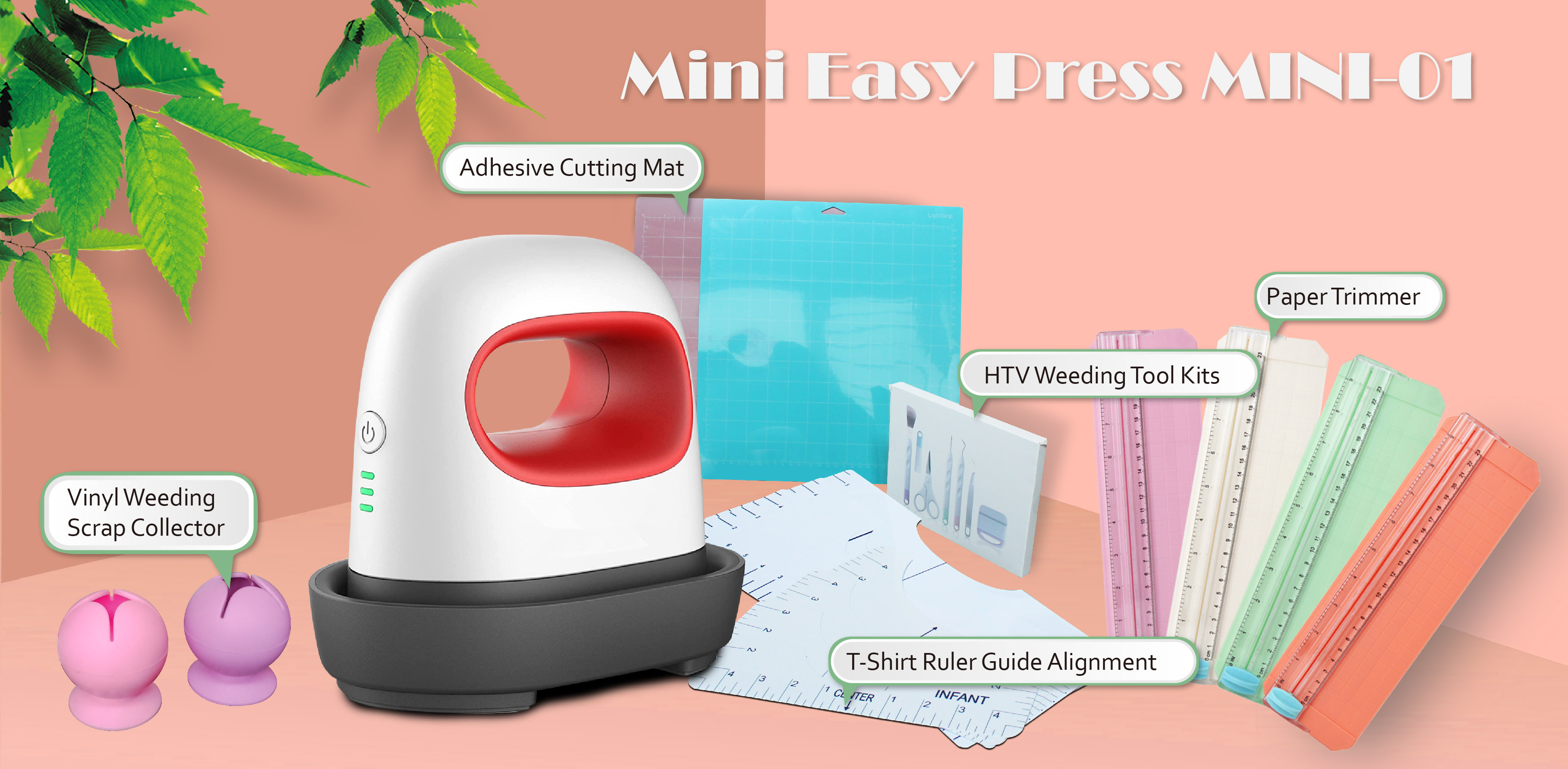 The Mighty Mini - Beginner's Guide to Cricut EasyPress Mini for Small-Scale Heat Transfer Projects