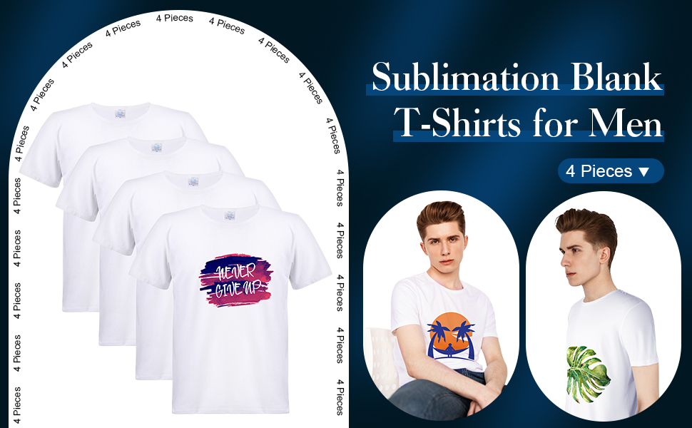 Men Sublimation Blank T Shirt detail 1