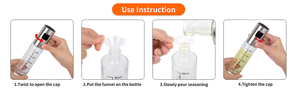 Tsatanetsatane wa Olive Oil Sprayer