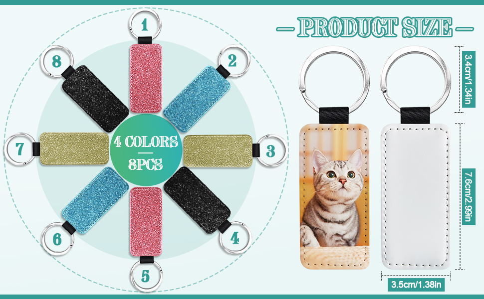 PU የቆዳ Sublimation ባዶ ዝርዝር