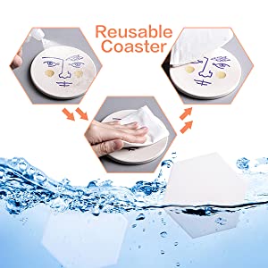 Sublimation Blanks Coaster for Drinks detail 