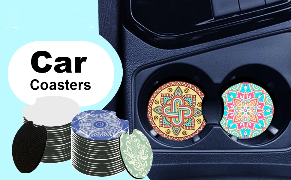 Sublimation Blanks Cup Coasters detail