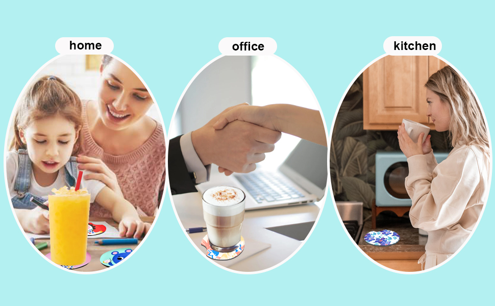 Sublimation Blanks Cup Coasters detail