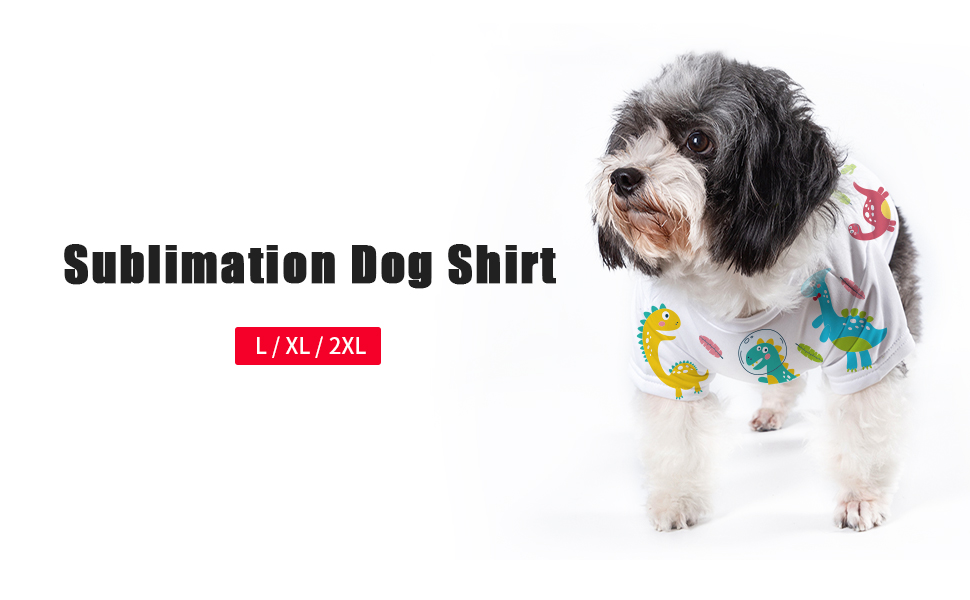 Sublimation Dog Shirt