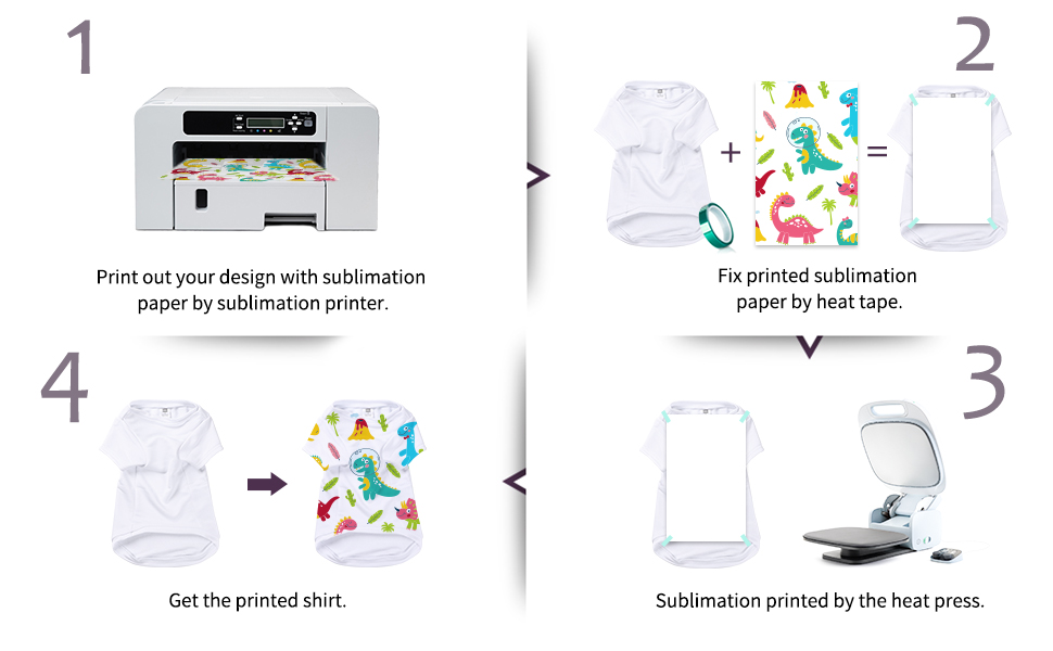 Սուբլիմացիոն շան վերնաշապիկ