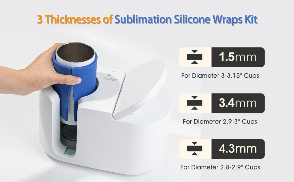 Sublimation Tumblers Wrap Compatible detail 