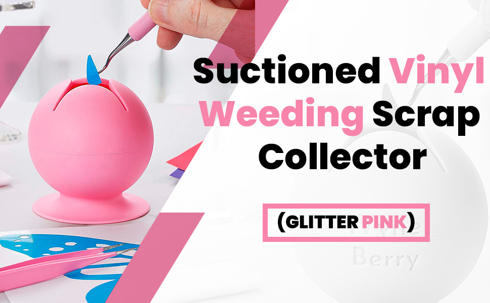 Wholesale Suctioned Vinyl Gem Weeding Scrap Collector and Holder for  Weeding Tools for Vinyl Manufacturer and Supplier