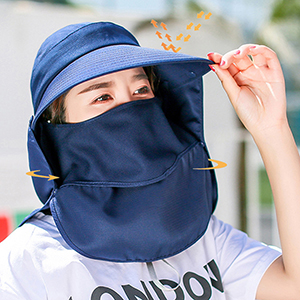 넓은 챙의 선햇 디테일