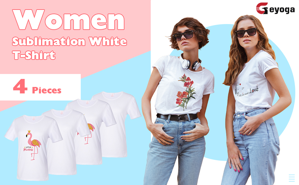 Women Sublimation Blank T-Shirt detail 1