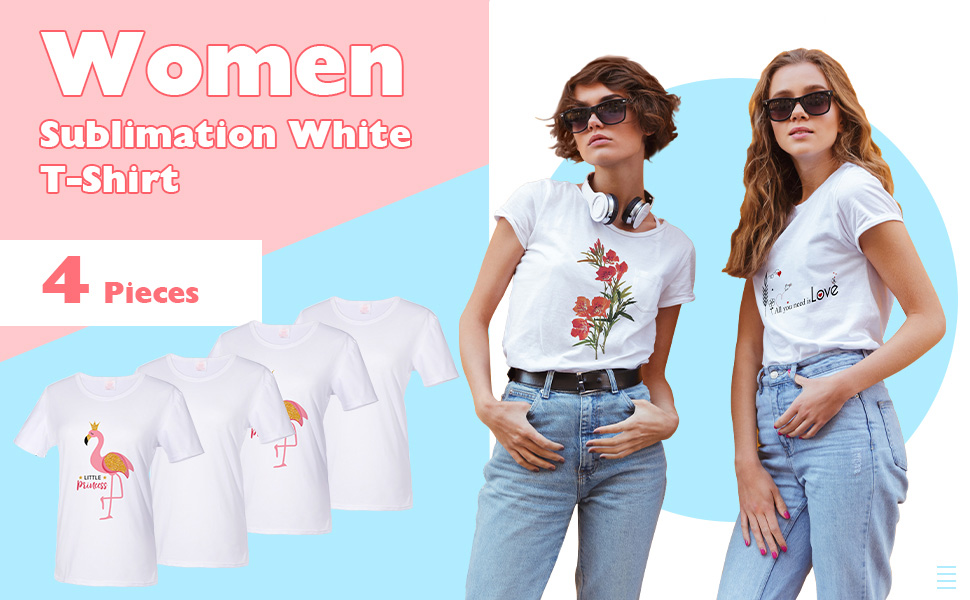 Women-Sublimation-Blank-T-Shirt-detail-1