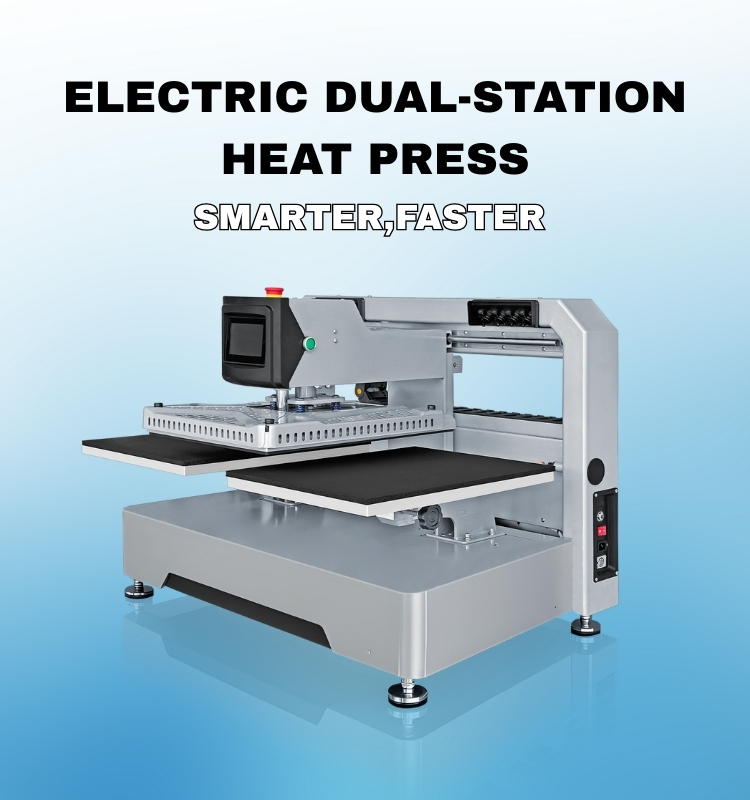 Electric Dual-Station Heat Press
