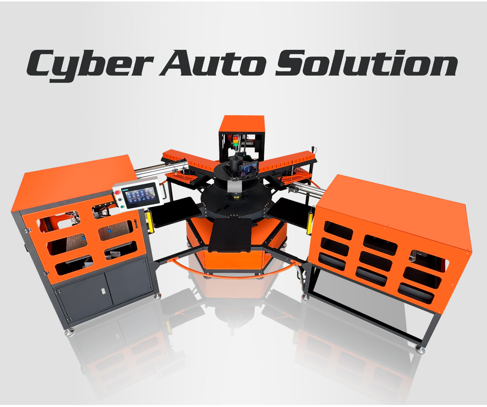 Cyber Six-Station Heat Press Machines
