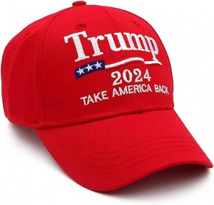 Trump 2024 Hat Keep America Great Take America Back Hat yokhala ndi USA Flag Embroidery Adjustable Baseball Cap