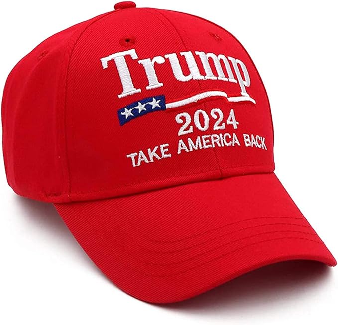 Trump 2024 Hat Keep America Great Take America Back Hat yokhala ndi USA Flag Embroidery Adjustable Baseball Cap Chithunzi Chowonetsedwa