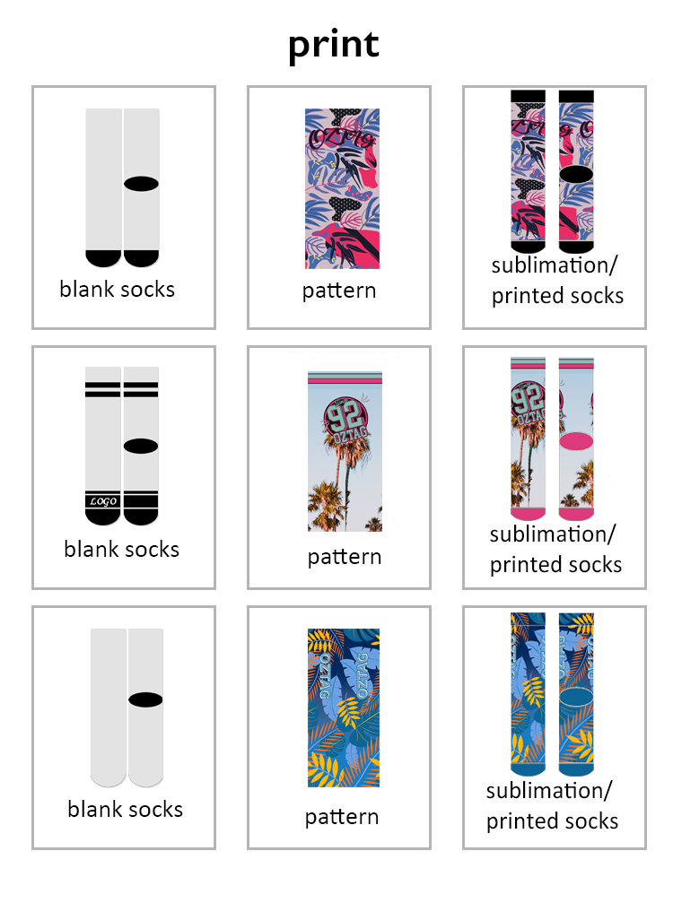 sublimation socks XQ2